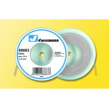 Viessmann 68683 Kabel 25 m, 0,14 mm˛, grau