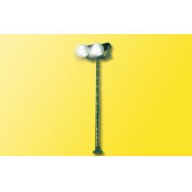 Viessmann 6932 TT Flutlichtstr.,dop.LED weiß