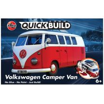 Airfix 6017 QUICKBUILD VW Camper Van red (J6017)