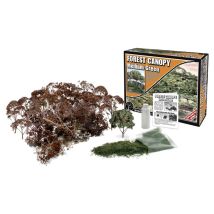 Woodland F1661 Erdei lombkorona építőkészlet, középzöld (nyári színezés)