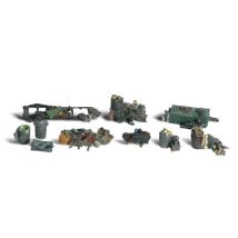 Woodlands A1852 Szemétkupacok, hulladék, kukák