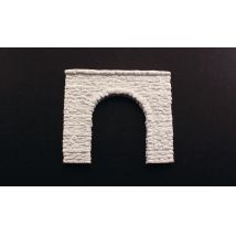 Woodlands C1255 Alagútbejáró, egysínes terméskő utánzat (gipsz)