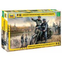 Zvezda 3632 German WWI Single Motorcycle 1:35 (3632)