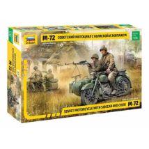 Zvezda 3639 Military Soviet WWII Motorcycle M-72 1:35 (3639)