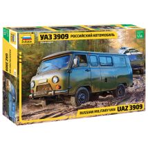 Zvezda 3644 UAZ 3909 Russian Military Van 1:35