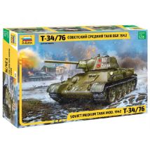 Zvezda 3686 T-34/76 mod.1942 1:35