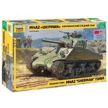 Zvezda 3702 M4 A2 Sherman 1:35