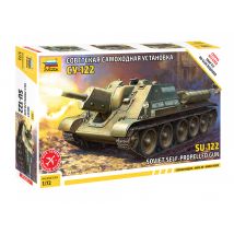 Zvezda 5043 SU-122 Soviet Tank Destroyer 1:72