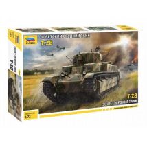 Zvezda 5064 T-28 Soviet Tank 1:72