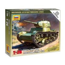 Zvezda 6113 Soviet tank T-26 1:100 (6113)