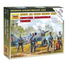 Zvezda 6187 Soviet Airforce Ground Crew 1:72