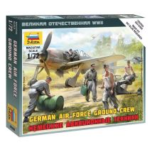 Zvezda 6188 German Airforce Ground Crew 1:72