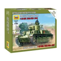 Zvezda 6247 T-28 Soviet Tank 1:100