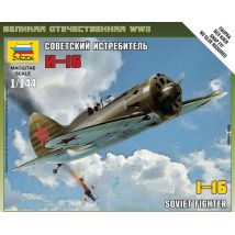 Zvezda 6254 I-16 Soviet Fighter makett 1:144