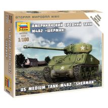 Zvezda 6263 Sherman M4 1:100