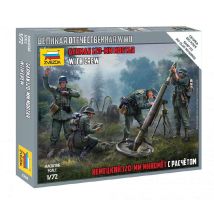 Zvezda 6268 - German 120mm Mortar w/Crew  1:72