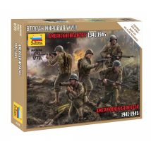 Zvezda 6278 US Infantry WWII 1:72 (6278)