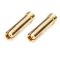 Aranyozott laposfejű, hasított 5mm csati Apa