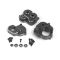 HPI 161170 Aluminum Center Gear Box Set (Gunmetal)