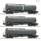 Roco 6600197 3er Set Kesselwagen Nacco