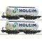Roco 6600233 Silókocsi készlet, Uacs, Holcim VI