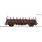 Roco 6600268 Flachwagen + Drahtrollen DB