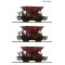 Roco 6600283 3er Set Talbot Schotterwagen ÖBB
