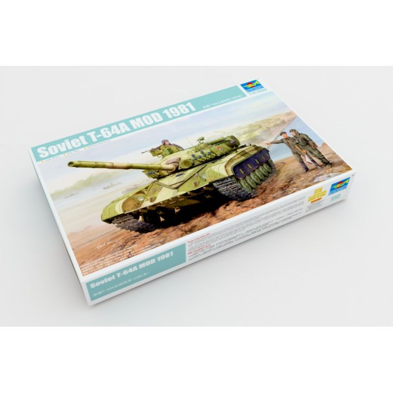 Trumpeter 01579 Soviet T-64 1981