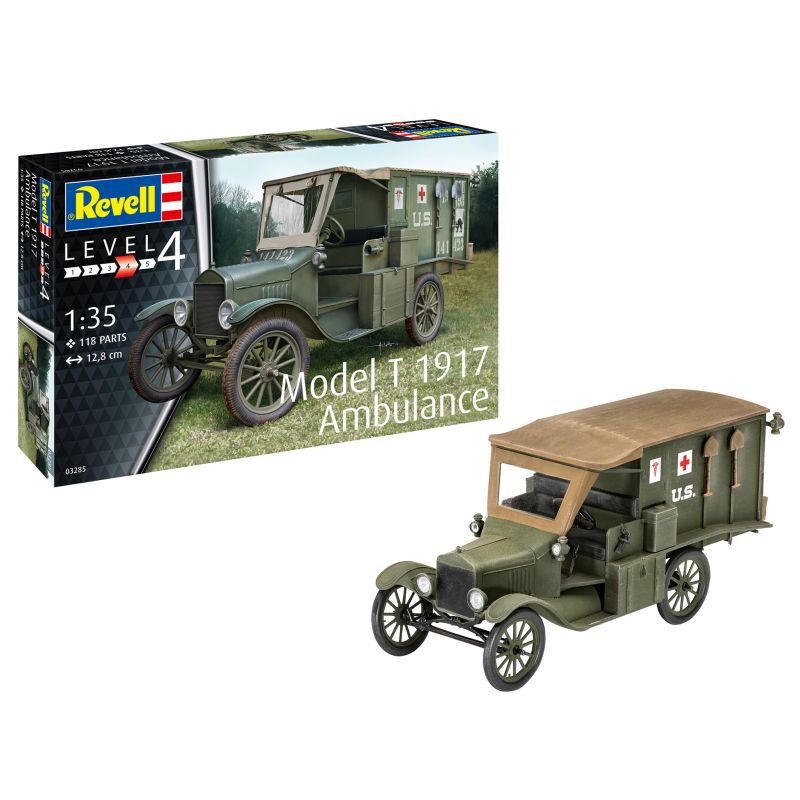 Revell 03285 Model T 1917 Ambulance epoche 6