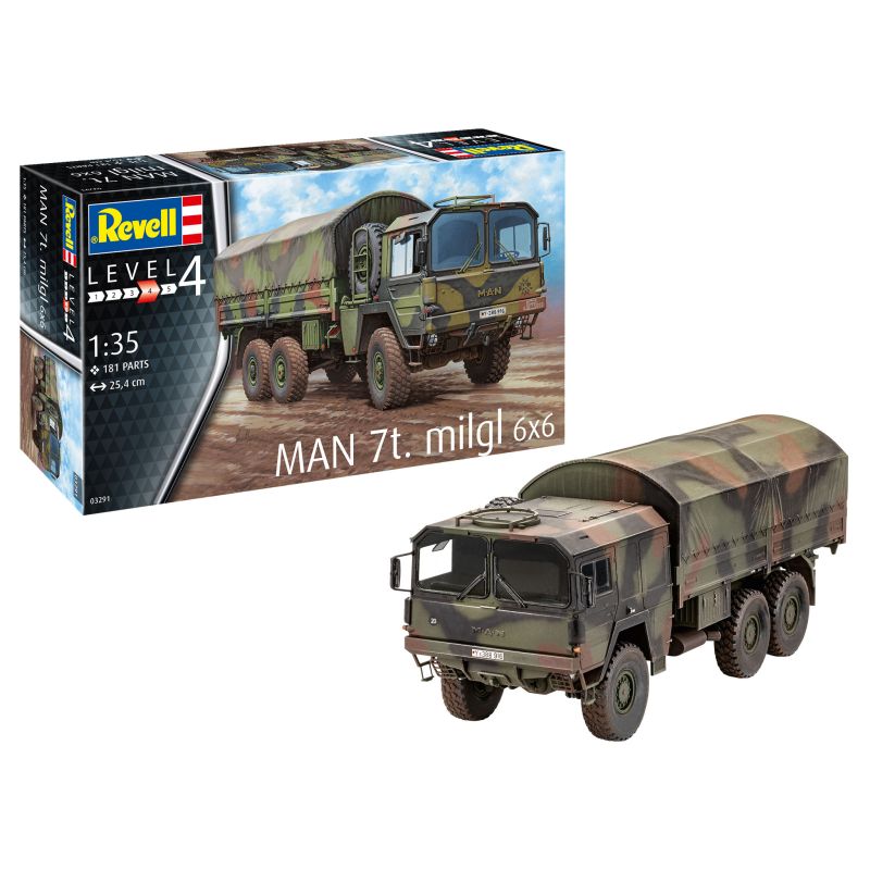 Revell 03291 MAN 7t Milgl