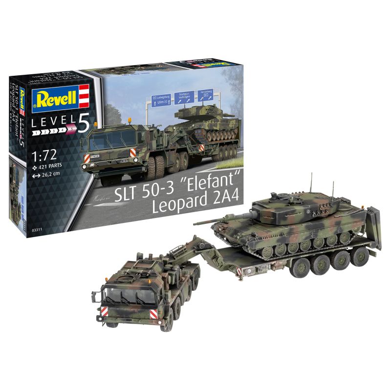Revell 03311 SLT 50-3 Elefant + Leopard 2A4