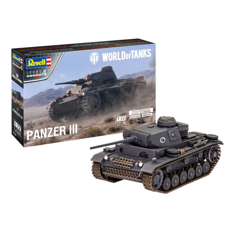 Revell 03501 PzKpfw III Ausf. L World of Tanks epoche 6