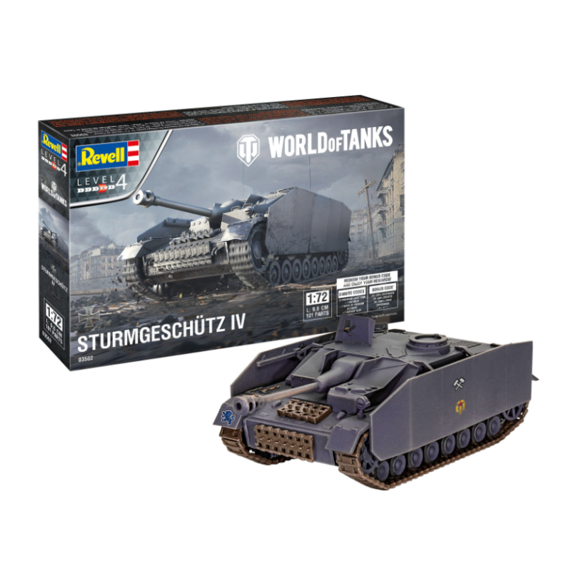 Revell 03502 Sturmgeschütz IV World of Tanks epoche 3