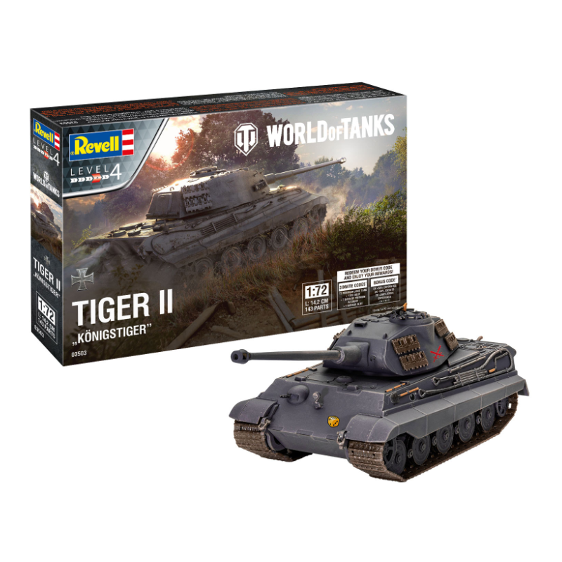 Revell 03503 Tiger II Ausf. B Königstiger World of Tanks epoche 4