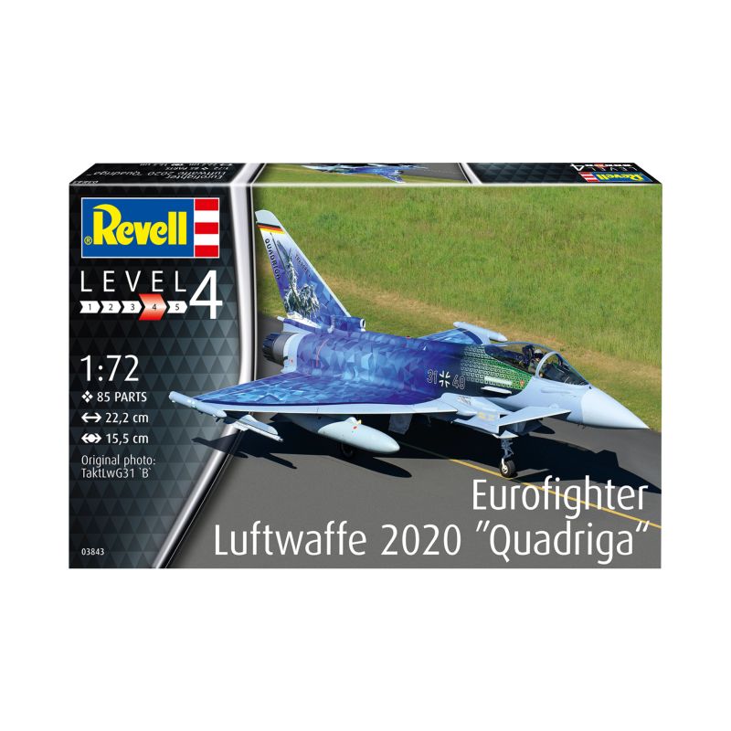 Revell 03843 Eurofighter Luftwaffe 2020 Quadriga