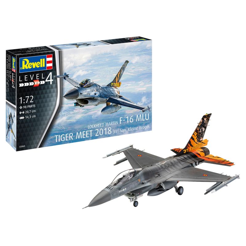 Revell 03860 F-16 Mlu 31 Sqn. Kleine Brogel