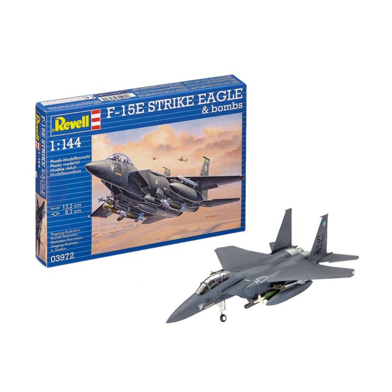 Revell 03972 F-15E STRIKE EAGLE & bombs
