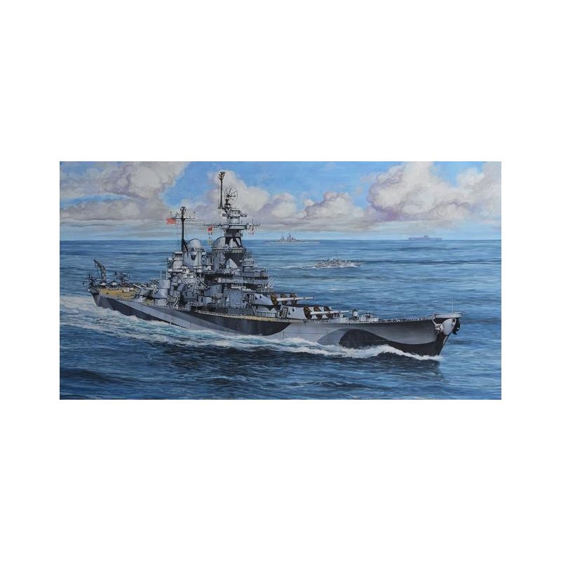 REVELL 05128 Missouri csatahajó 1/1200