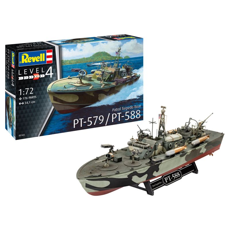 Revell 05165 Patrol Torpedo Boat PT-588/PT-579