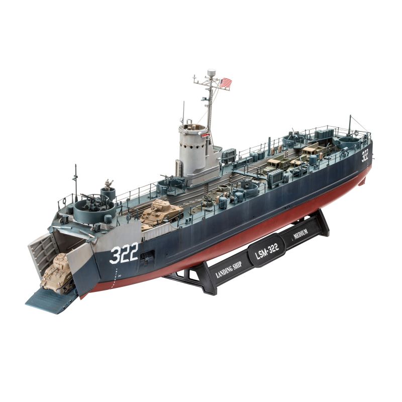 Revell 05169 US Navy Landing Ship Medium (Bofors 40 mm gun)