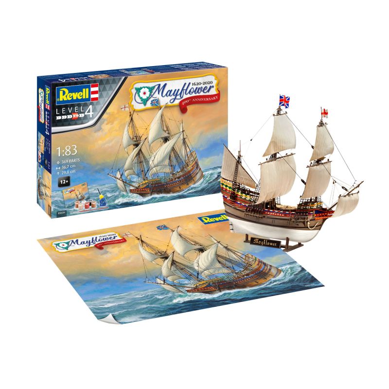 Revell 05684 Gift Set Mayflower 400th Anniversary