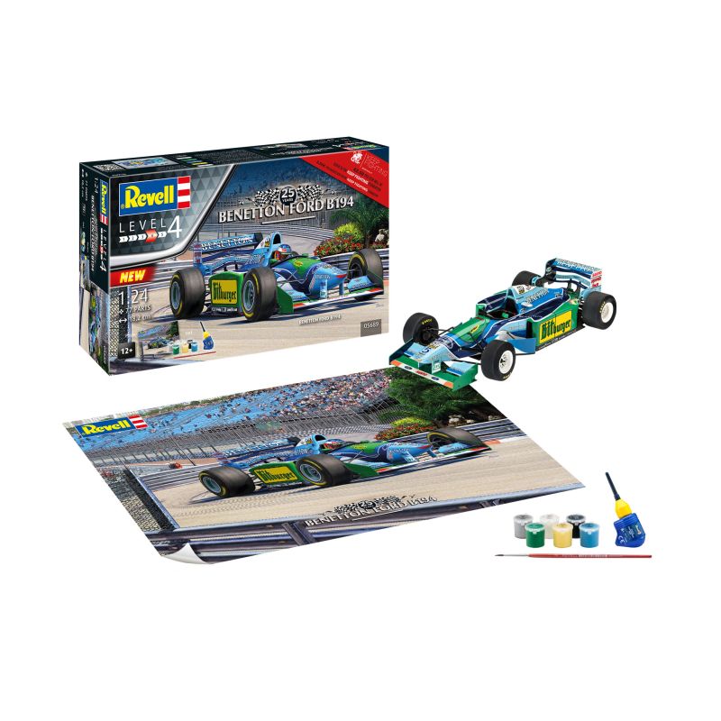 Revell 05689 Gift Set 25th Anniversary Benetton Ford