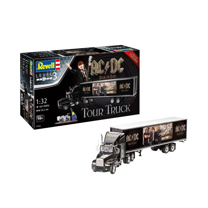 Revell 07453 Gift Set Truck & Trailer ACDC