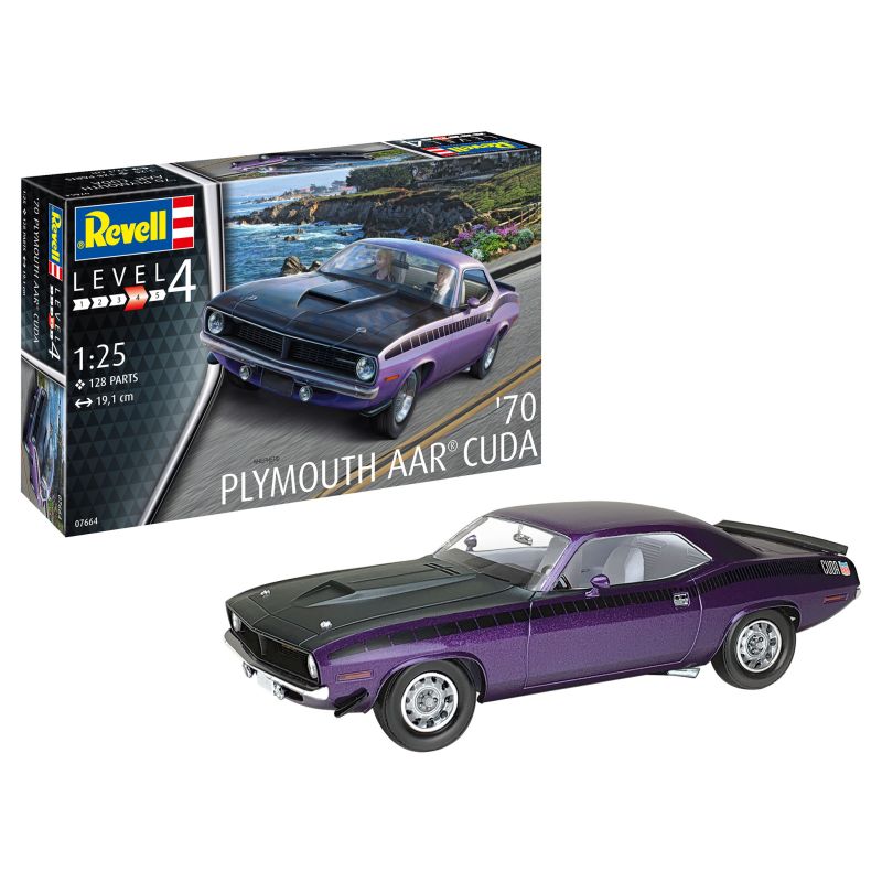 Revell 07664 1970 AAR Cuda