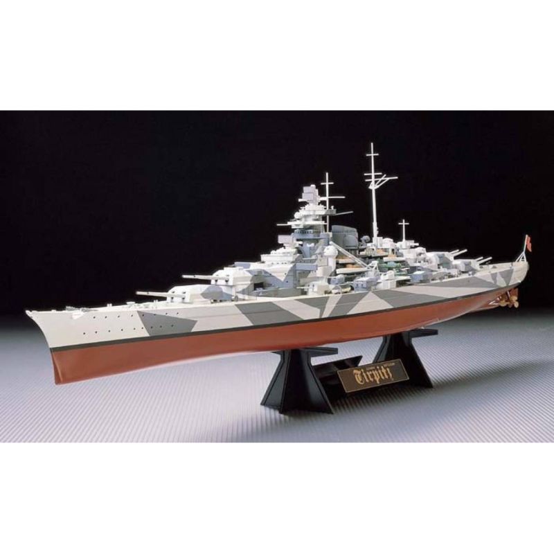Tirpitz 1:350 csatahajó makett