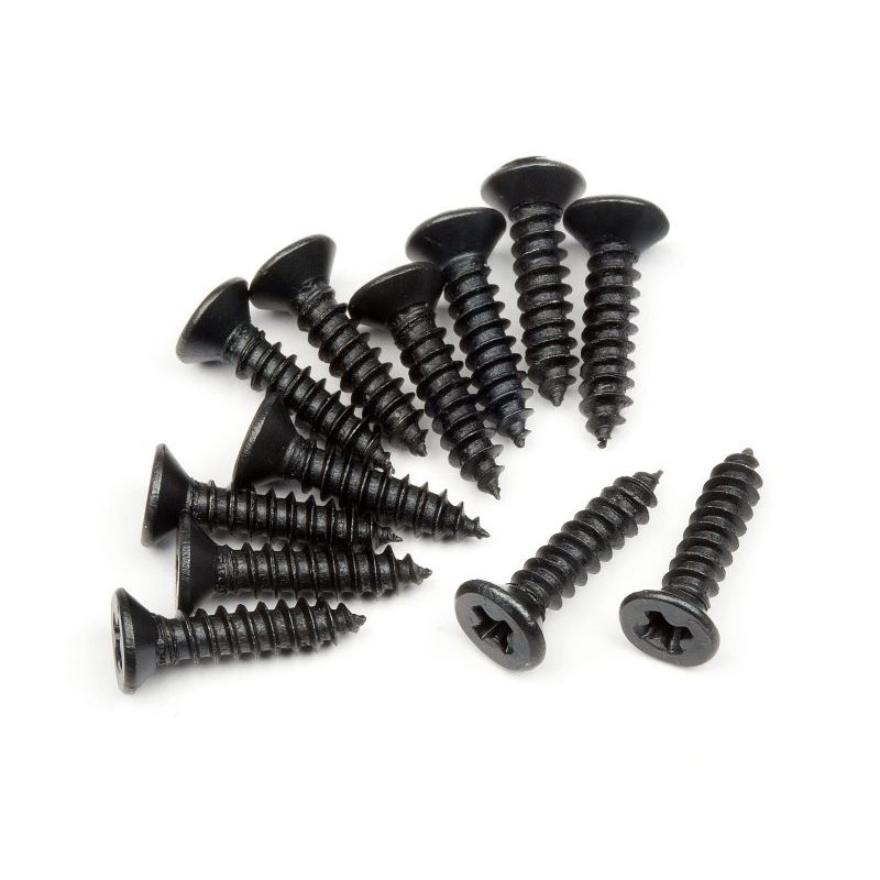 HPI 101273 Tp. Flat Head Screw M2.6X12Mm (12db)