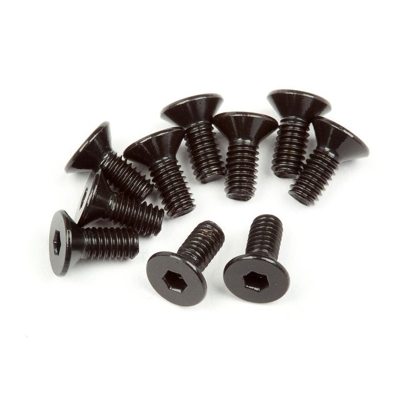 HPI 107374 Flat Head Screw M2.5X6Mm (Hex Socket/10db)