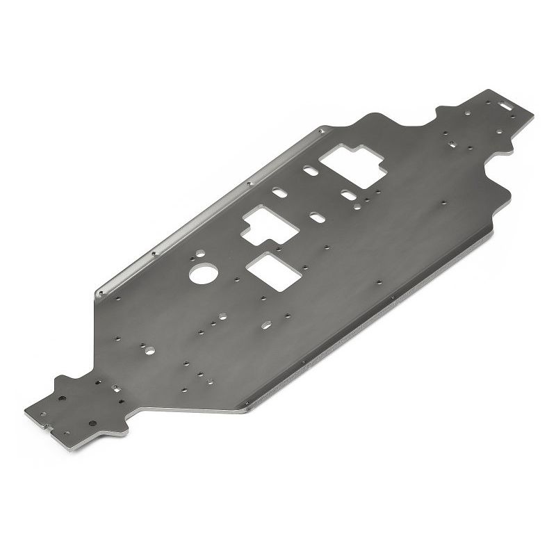 HPI 107879 Main Chassis (Gunmetal/3Mm)