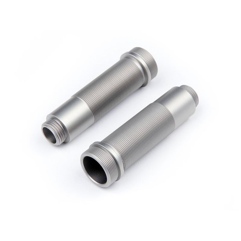 HPI 108073 Aluminum Shock Body Set (Gunmetal/2db)