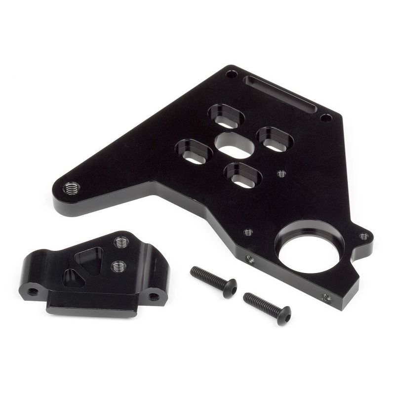 HPI 108723 Motor Mount Set (Black)